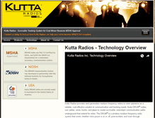 Tablet Screenshot of kuttaradios.com